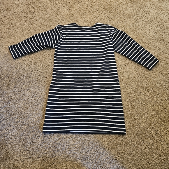 Uniqlo Brand Striped Navy and White Dress w/ Pockets, Size Small - Picture 6 of 6